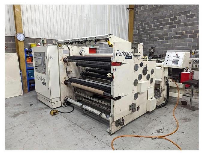 Used 2001 Parkland SM150 Series 2 Slitter Rewinder