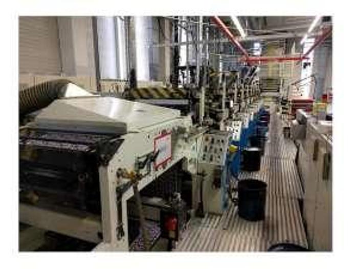 Used 1997 BHS 9 colour servo modular flexo press