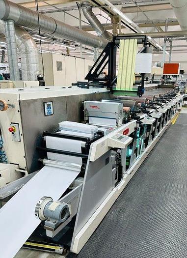 Used 2007 Nilpeter FA4 8 Colour Flexo Label Press