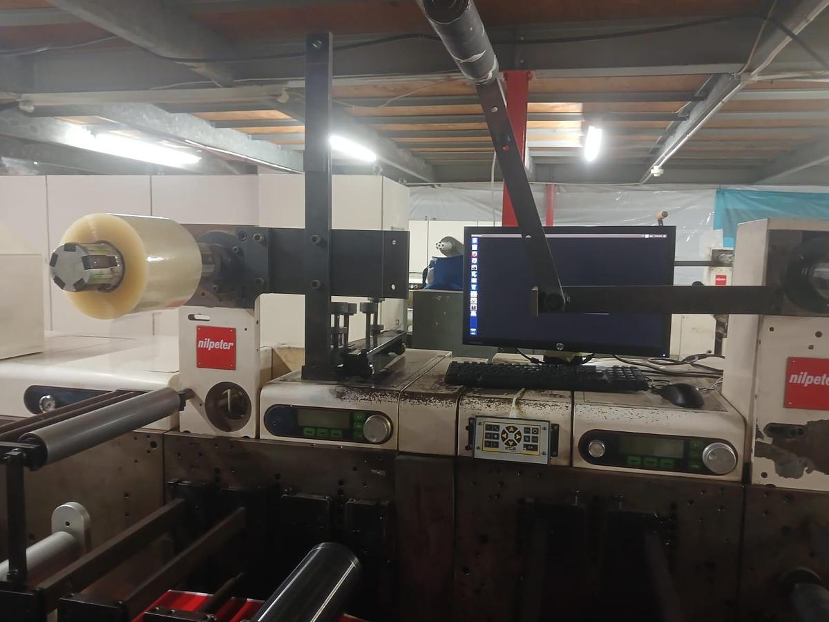 Used 2004 Nilpeter FA3300 8 colour Label Press
