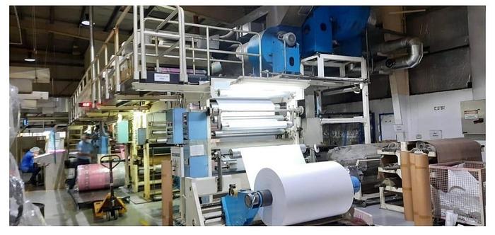 Used 2001 MB HLC/WSL 130/02 Laminator Coater Converting Machine