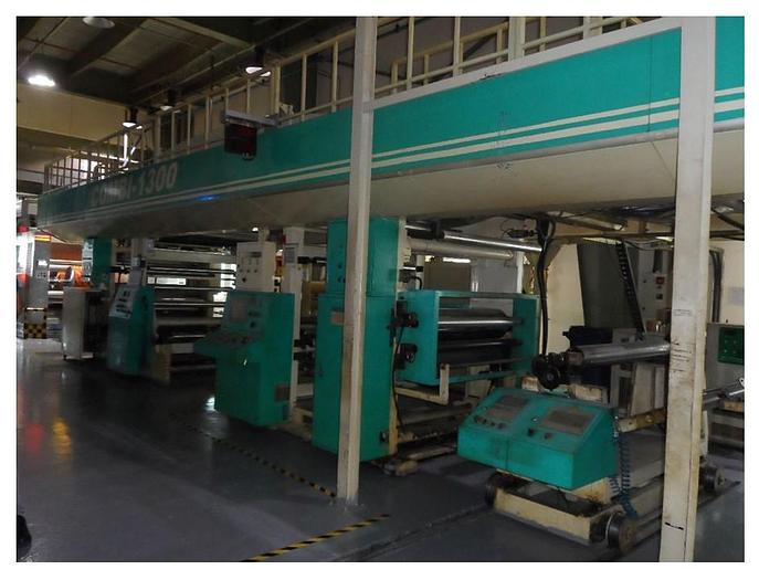 Used 2006 KYMC Combi 1300 Laminator Coater Converting Machine