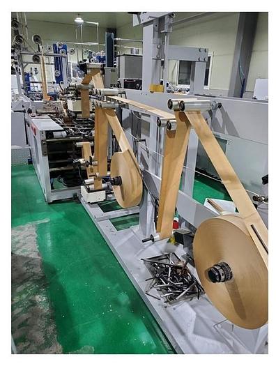 Used 2005 Newlong 345T + 505TH SOS Paper Bag Machine