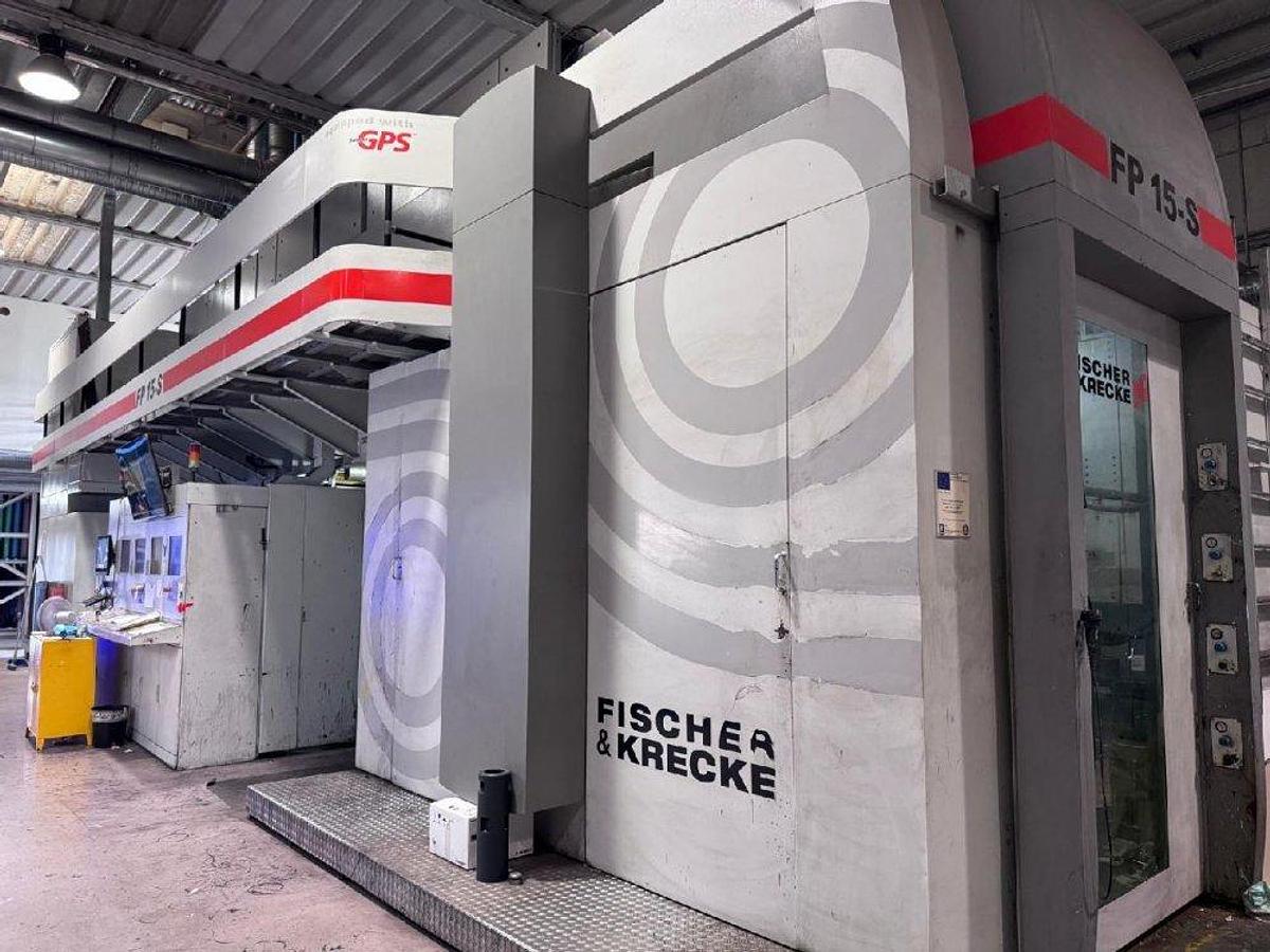 Used 2011 Fischer & Krecke FK15S Gearless CI Flexo Line