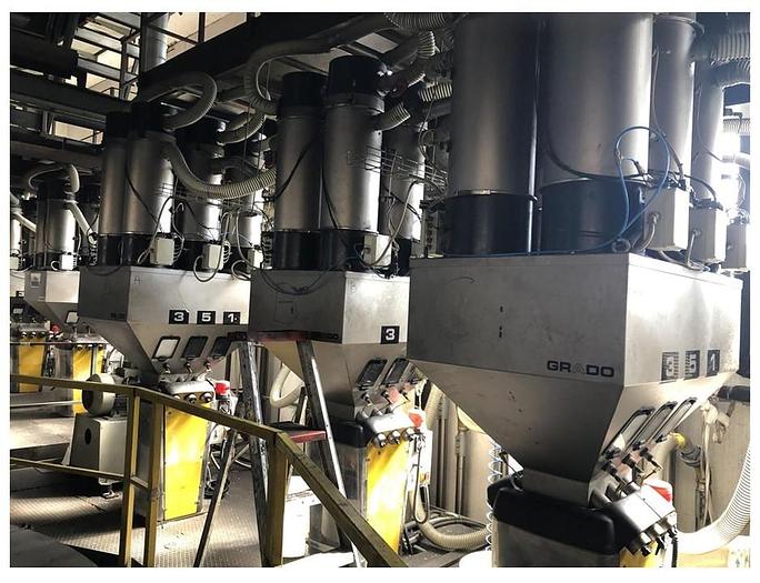 Used 2003 Reifenhauser Blown Film Extrusion Line