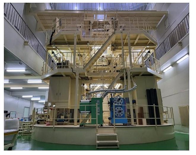 Used 2018 Sumitomo Blown Film Extrusion Line