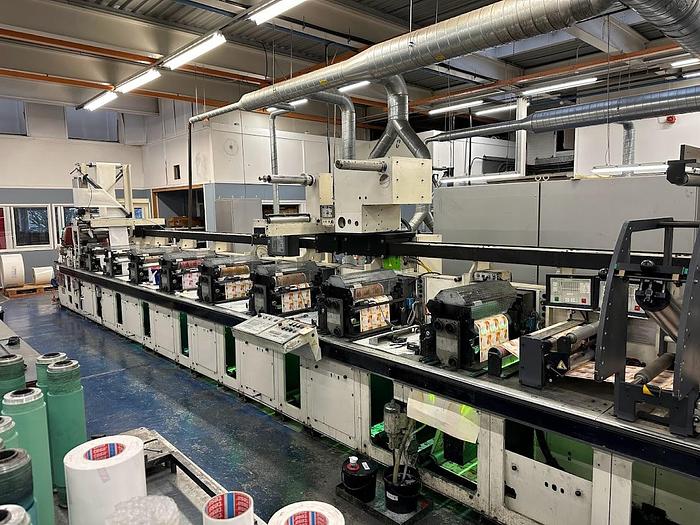 Used 1998 Arsoma EM410 - 8 colour Label Press