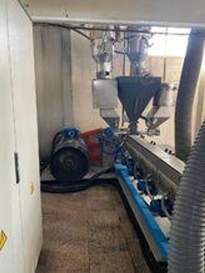 Used 2020 Tecnova ES90B/30D Blown Film Extrusion Line