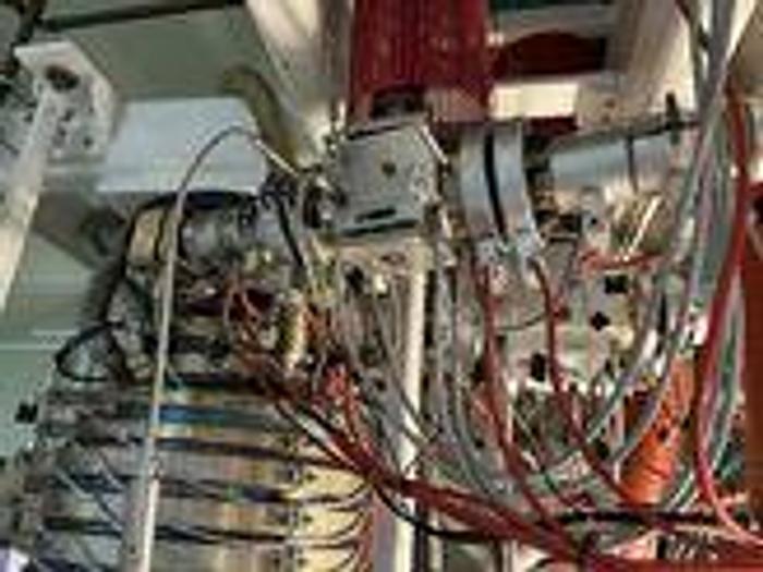 Used 2014 Kuhne Water Quench Double and Triple Bubble Film Extrusion Line