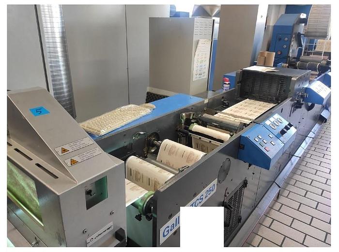 Used 2006 Gallus TCS250 Flexo Label Press