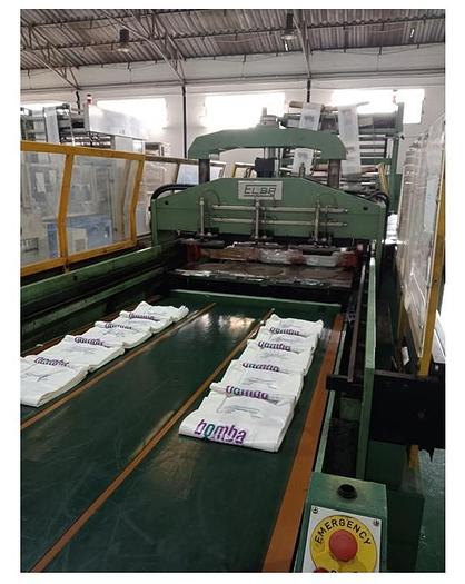 Used 2000 Elba SA90 11HS Film Bag Line
