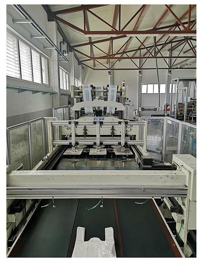 Used 2005 Elba SA90EV Film Bag Line