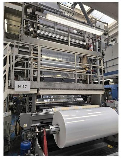 Used 2004 Ghioldi Blown Film Extrusion Line