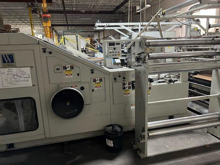 Used 2000 Weber 7XF SOS Paper Bag Machine