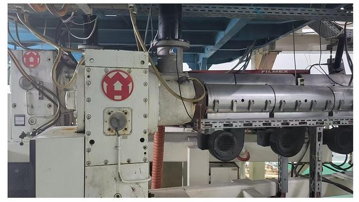 Used 2000 Windmoller & Holscher Filmex Film Extrusion Cast Film Line