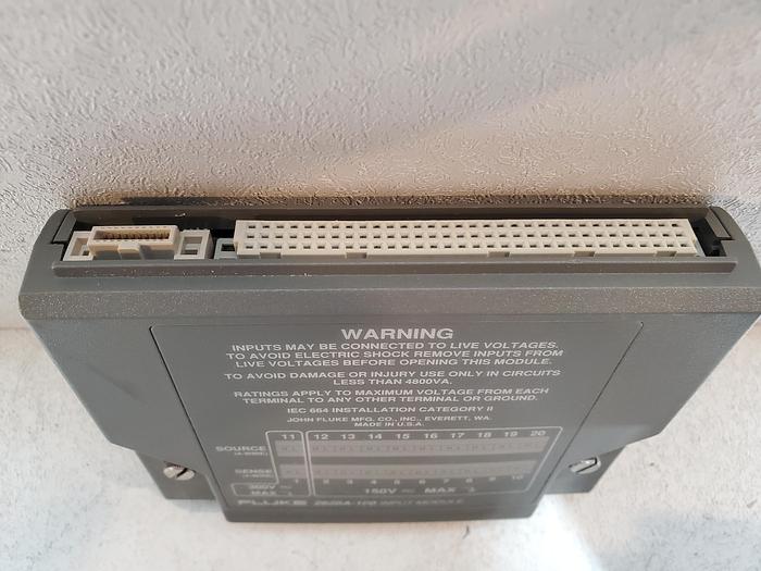 Used Fluke 2620A-100 Data Logger (E1)