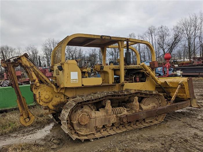 Used 1970 Caterpillar D6C Crawler Bulldozer