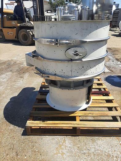 Used Screen, Sweco, 30", C/st, Double Deck, 1/2 HP #S744500