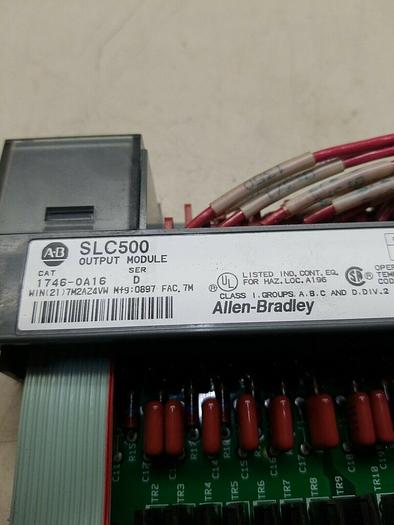 Used ALLEN BRADLEY 1746-OA16 SER D