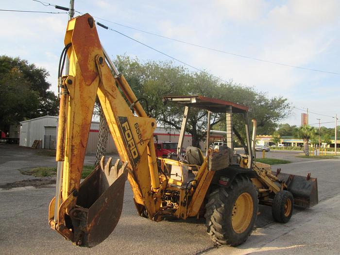 Used Ford 655C Tractor Loader Backhoe