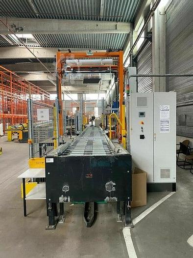 Gebraucht Palettenwickler mit Deckfolienspender