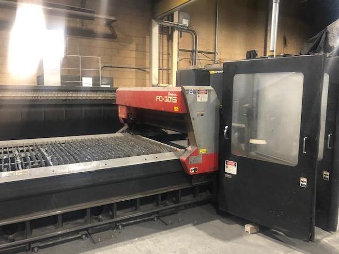 Used 2002 4000 Watt Amada FO-3015 CNC Laser