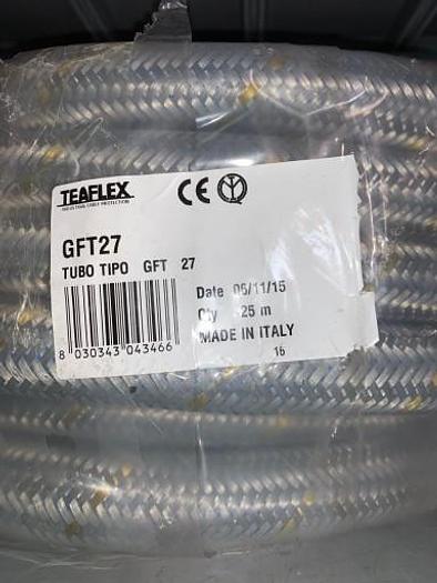 Rura gietka PVC w oplocie ze stali ocynkowanej TEA