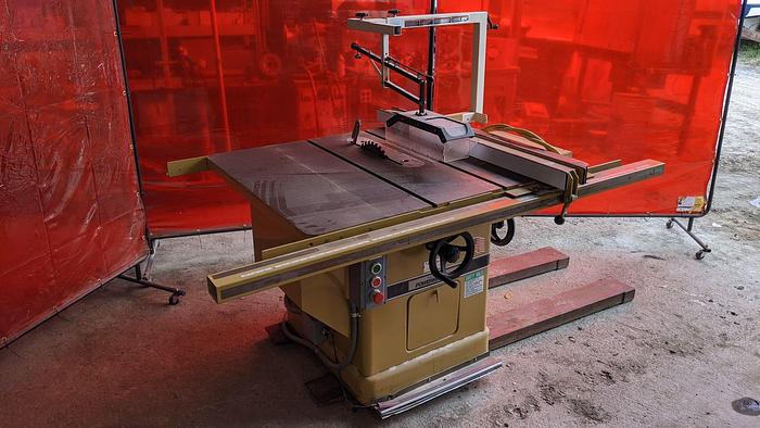 Used Powermatic 72A 12'' Table Saw Biesemeyer Blade Guard