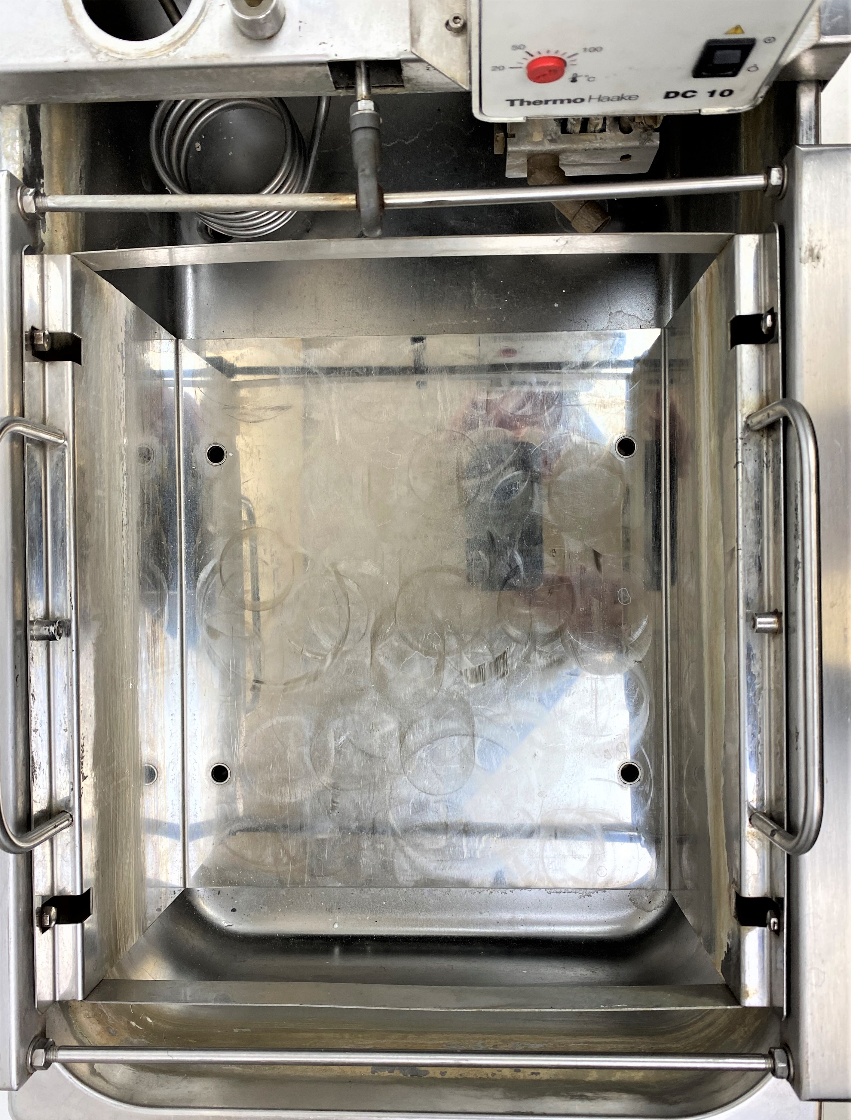 Used Julabo SW1 Shaking Water Bath with Thermo Haake DC10 Controller