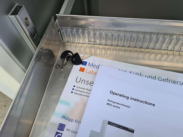 Used Kirsch MED-200 Medication Refrigerator