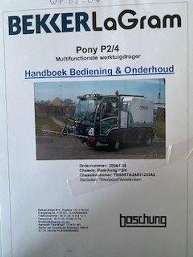 Used 2005 Boschung Pony 2/4