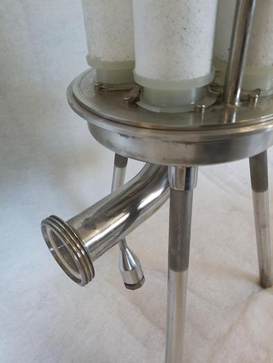 Gebraucht Durchlauffilter, Membranfiltergehäuse, MSS 5010 GNW 50BH4, Pall, Edelstahl, gebraucht-Top