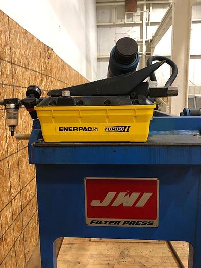 Used 2 CU. FT. JWI FILTER PRESS – 470 MM – C.G.R. – AUTOMATIC CLOSURE (#9202)