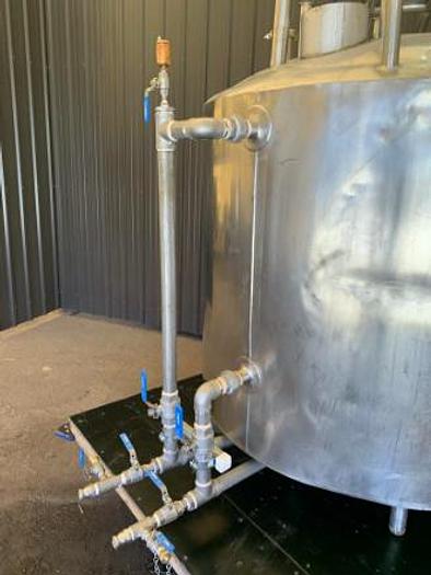 Used 360 Gallon Jacketed 304 SS Tank