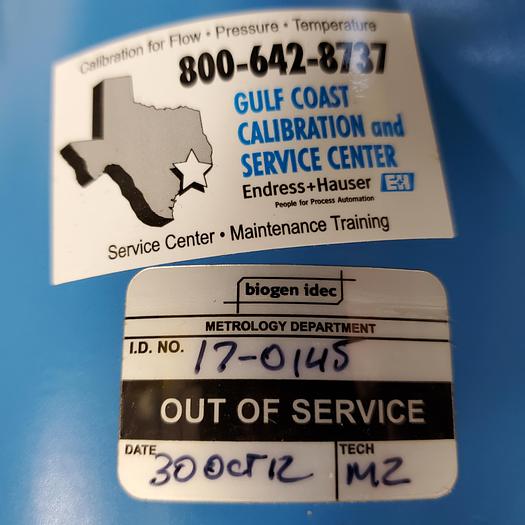 Used Endress & Hauser Promag 50 Flow Meter