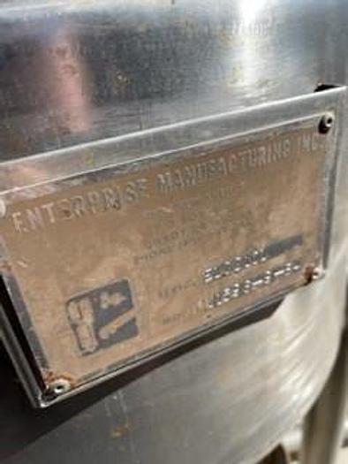 Used Enterprise Mfg. Lab Evaporator Model J1596-9-84