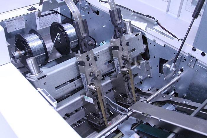 Used Morgana System BM2000 Collator, Bookletmaker, Trimmer, Squarefold (#1038)