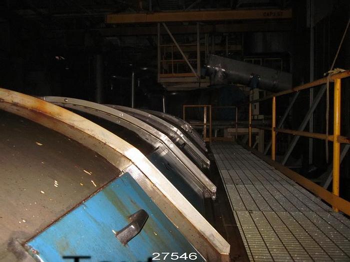 Used Celleco Hedemora 2575 Celleco Hedemora Cylinder Thickener, Polyester Shrink- Fit Cylinder Cover, Approximately 7' Diameter X 24' Long. #27546