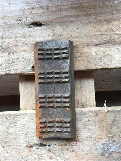 Used Lot of Die Inserts Approximately 3-15/16" x 1-1/2"