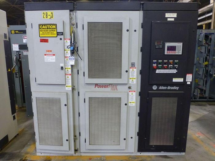 Used ALLEN BRADLEY POWERFLEX 7000 DRIVE