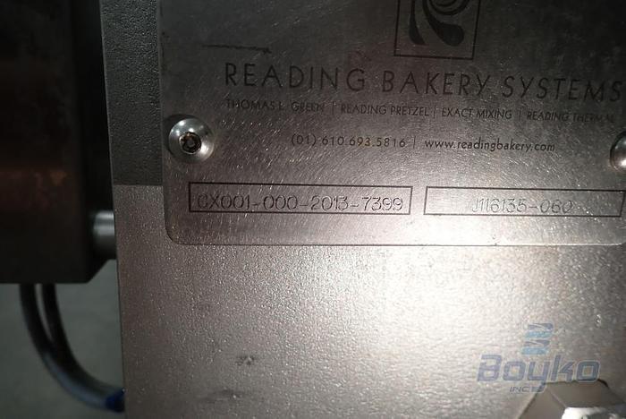 Used 2013 Reading Bakery Systems SS Continuous Mixer