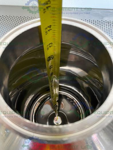 Used Eagle Stainless BTB-21 316L Stainless Steel 10 Liter Bottle w/ 4" Sanitary Fit