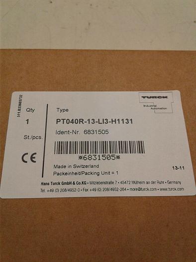 TURCK ELEKTRONIK PT040R-13-LI3-H1131
