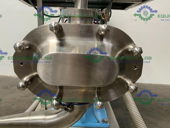 Used Tangential Flow Filtration SS Skid w/ Waukesha 130-U2C Pump & Pall Centrasette