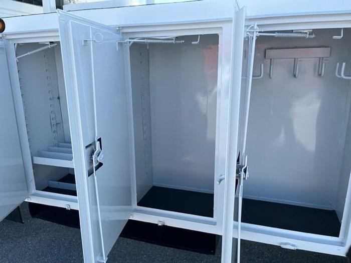 Used Altec AM55-E 60ft Over-Center Bucket Boom on 2009 International 7400 4x4 Utility Truck - C96023