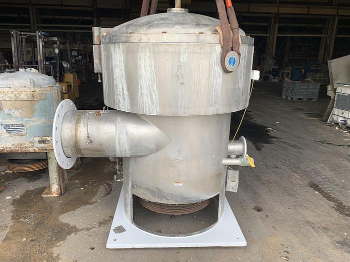 Used VOITH VERTICAL PRESSURE SCREEN S/S  125 HP