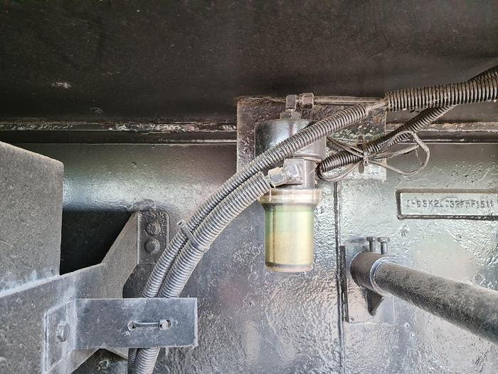 Used 2003 HFR 2 AXLE/ CITY/ FRIDGE TRAILER/ OPEN SIDE/ LOADING LIFT STEERING AXLE FRIDGE UNIT