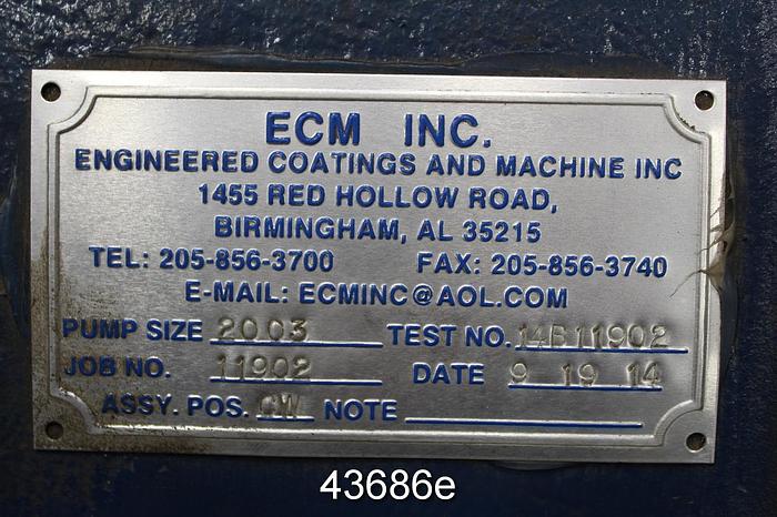 Refurbished Nash CL2003 Vacuum Pump #43686