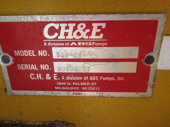 Used 4" Diaphragm Trash Water Pump