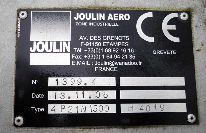 Used 2006 Joulin Aero Automatic assembly plant Joulin Aero P21N